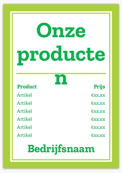 Voorvertoning ontwerp voor Ontwerpgalerij: Reclameborden, A2 (420 x 594 mm)