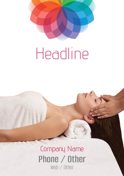 Design Preview for Design Gallery: Massage & Reflexology Posters, A2 Vertical