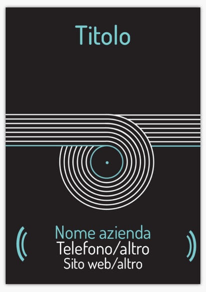 Anteprima design per Galleria di design: manifesti pubblicitari per musica, A2 (420 x 594 mm) 