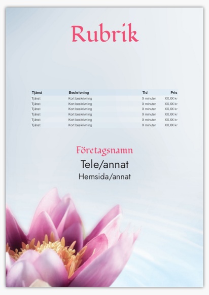 Förhandsgranskning av design för Designgalleri: Holistisk & alternativ medicin Kapaskivor, A2 (420 x 594mm)