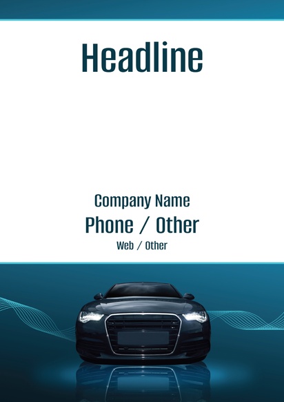 Design Preview for Design Gallery: Auto Dealers Posters, A2 (420 x 594 mm) 