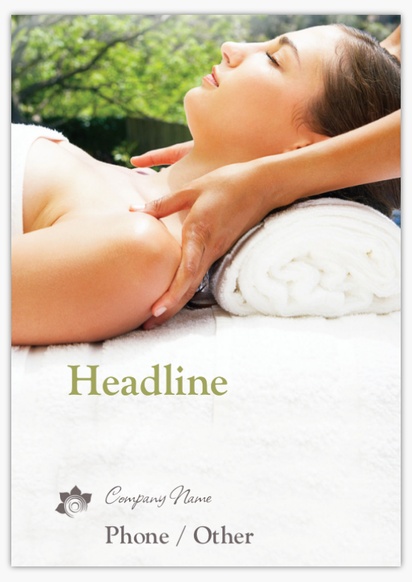 Design Preview for Design Gallery: Beauty & Spa Posters, A2 (420 x 594mm)