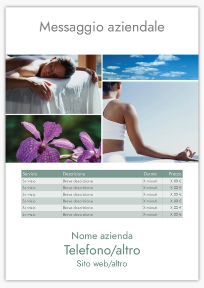 Anteprima design per Galleria di design: manifesti pubblicitari per yoga e pilates, A2 (420 x 594 mm) 