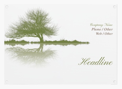 Design Preview for Design Gallery: Nature & Landscapes Plastic Signs, A1 (594 x 841 mm)