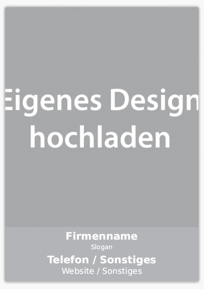 Designvorschau für Designgalerie: Werbeschilder aus Kunststoff Kunst & Unterhaltung, A1 (594 x 841 mm)