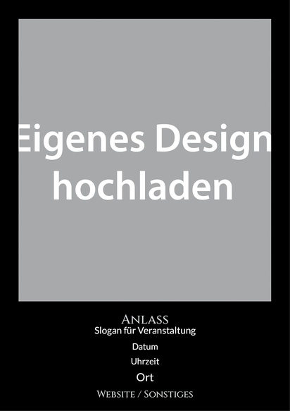 Designvorschau für Designgalerie: Kundenstopper Event-Planung & Unterhaltung