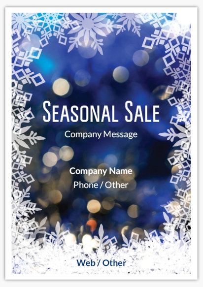 Design Preview for Design Gallery: Seasonal Foamex Signs, A1 (594 x 841 mm)