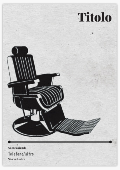Anteprima design per Galleria di design: cavalletti pubblicitari per barbieri