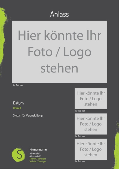 Designvorschau für Designgalerie: Allwetterplakate, A1 (594 x 841 mm) 