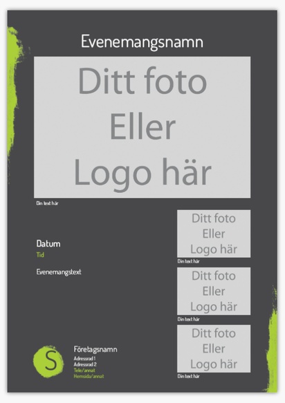 Förhandsgranskning av design för Designgalleri: Fet och färgstarkt Kapaskivor, A1 (594 x 841 mm)