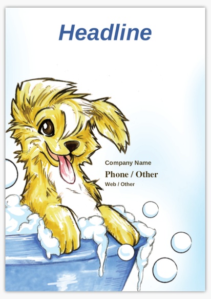 Design Preview for Design Gallery: Animals & Pet Care Plastic Signs, A1 (594 x 841 mm)