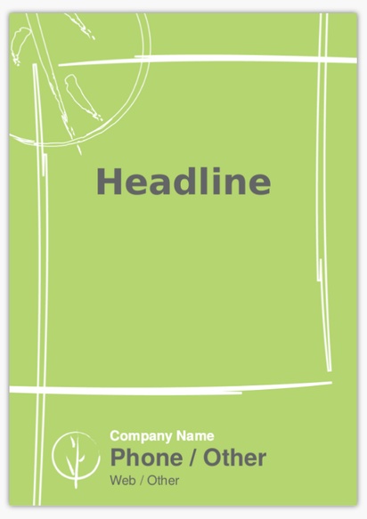 Design Preview for Design Gallery: Health & Wellness Plastic Signs, A1 (594 x 841 mm)