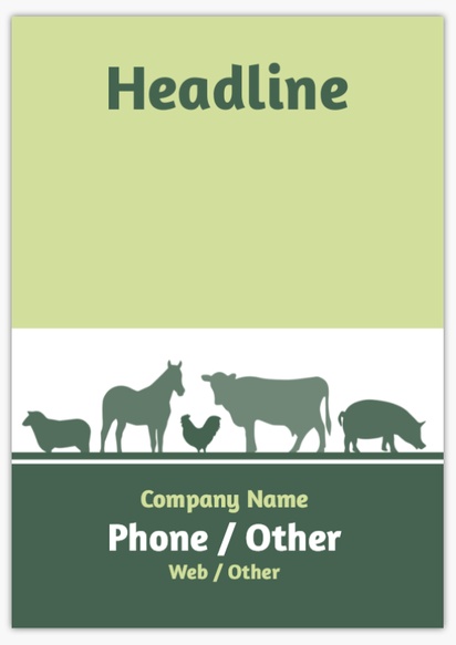 Design Preview for Design Gallery: Agriculture & Farming Plastic Signs, A1 (594 x 841 mm)