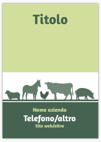 Anteprima design per Galleria di design: manifesti pubblicitari per agricoltura e allevamento, A1 (594 x 841 mm) 