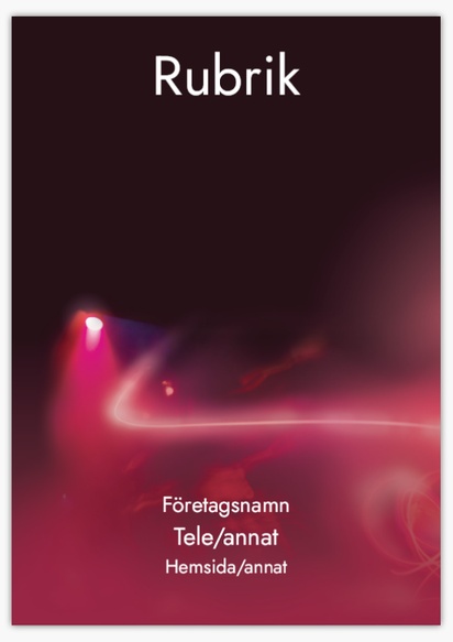 Förhandsgranskning av design för Designgalleri: Musik Foamexskyltar, A1 (594 x 841 mm)