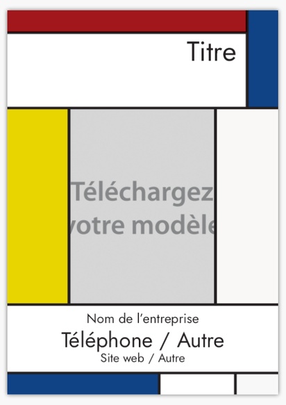 Aperçu du graphisme pour Galerie de modèles : cartons plumes en pvc pour construction, réparation et rénovation, A1 (594 x 841 mm)