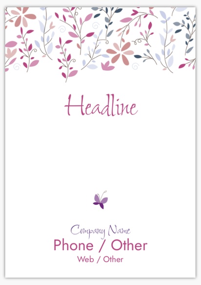 Design Preview for Design Gallery: Beauty Consulting & Pampering A-Frames