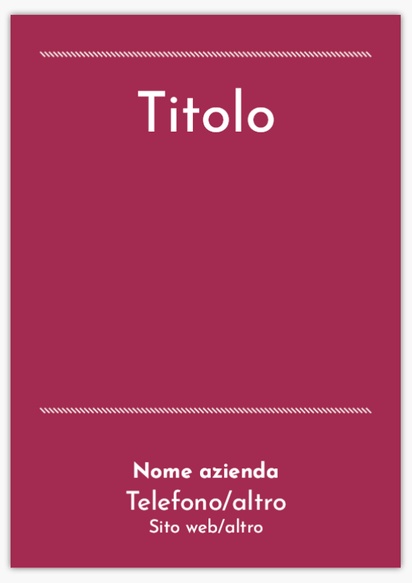 Anteprima design per Galleria di design: Cartelli in plastica per Classico, A1 (594 x 841 mm)