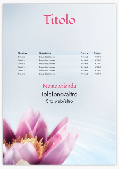 Anteprima design per Galleria di design: manifesti pubblicitari per fiorista, A1 (594 x 841 mm) 