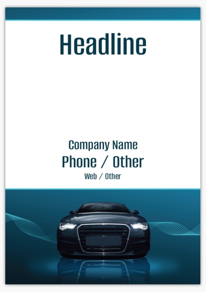 Design Preview for Design Gallery: Auto Dealers Plastic Signs, A1 (594 x 841 mm)