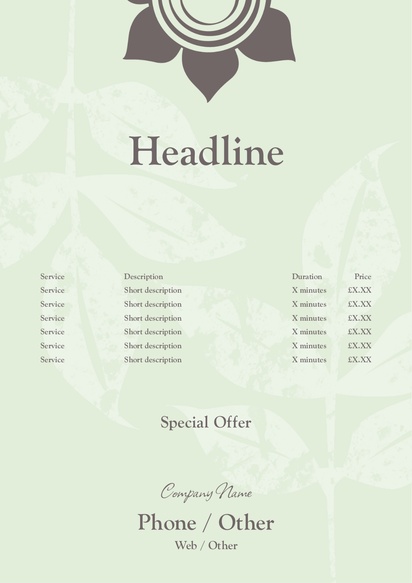 Design Preview for Design Gallery: Holistic & Alternative Medicine Posters, A1 Vertical