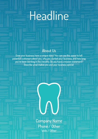 Design Preview for Design Gallery: Dentistry Posters, A1 (594 x 841 mm) 