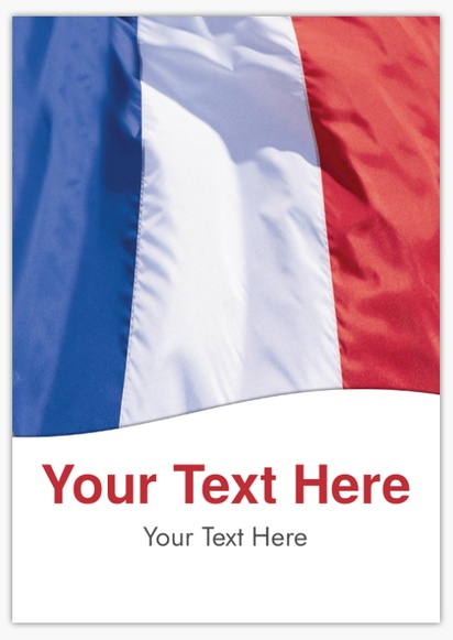 Design Preview for Design Gallery: Patriotic & Military Plastic Signs, A3 (297 x 420mm)