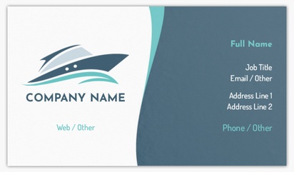 Design Preview for Design Gallery: Boats & Maritime Standard Visiting Cards