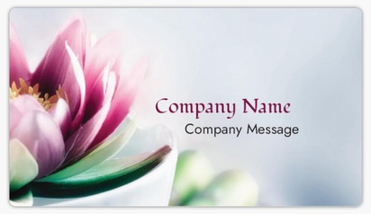 Design Preview for Design Gallery: Florists Business Card Stickers