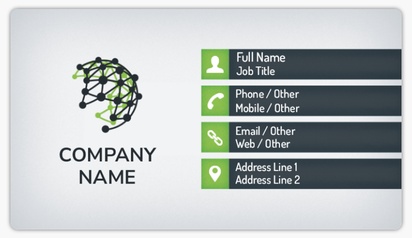 Design Preview for Templates for Network Administration Name Card Stickers 