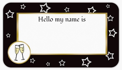 Design Preview for Design Gallery: Event Planning & Entertainment Name Tags