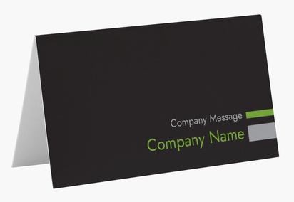 Design Preview for Design Gallery: Art & Entertainment Folded Business Cards