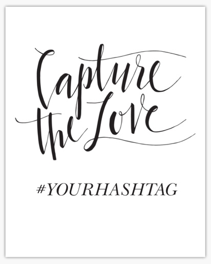 A capture the love tag white gray design for Type
