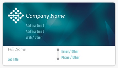 Design Preview for Design Gallery: Modern & Simple Business Card Stickers