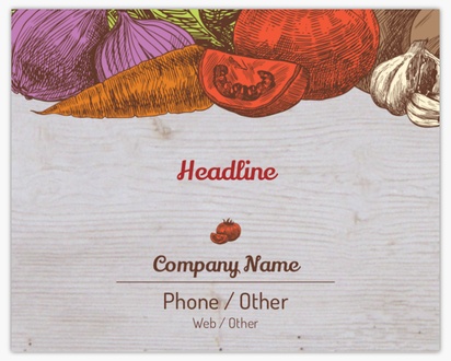 Design Preview for Organic Food Stores Posters Templates, 16" x 20"