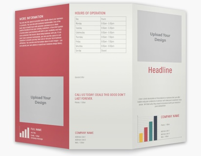 Design Preview for Design Gallery: Stock Trading Custom Brochures, 8.5" x 11" Tri-fold
