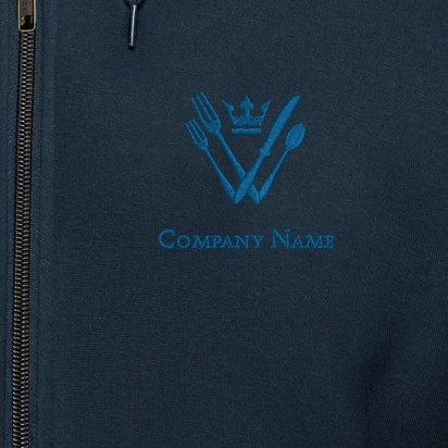 Design Preview for Design Gallery: Hoodies, Navy Blue