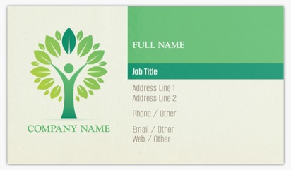 Design Preview for Therapy Glossy Business Cards Templates, Standard (3.5" x 2")