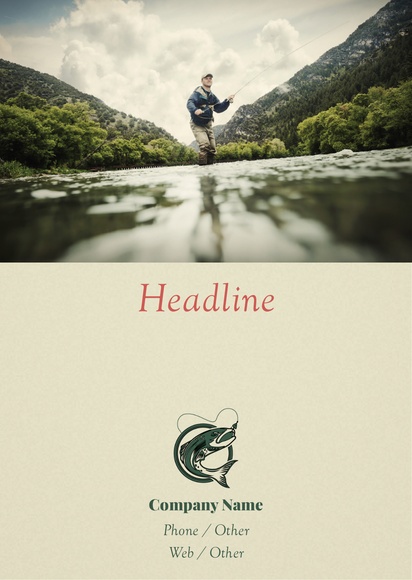 Design Preview for Design Gallery: Hunting & Fishing Posters, A1 (594 x 841 mm) 