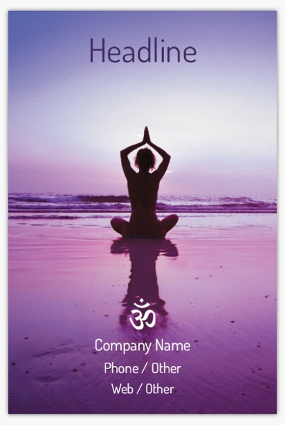 Design Preview for Design Gallery: Yoga & Pilates Posters, 24" x 36"