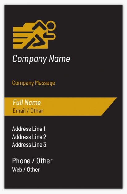 Design Preview for Business Card Maker, Standard (85 x 55 mm)