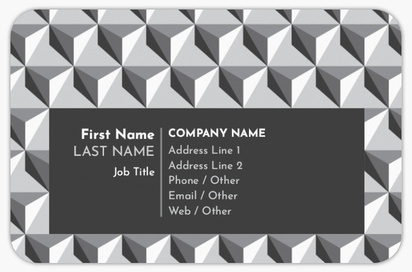 Design Preview for Design Gallery: Technology Rounded Corner Business Cards, Rounded Standard (85 x 55 mm)