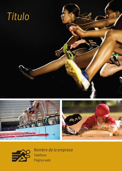 Vista previa del diseño de Galería de diseños de pósteres para deportes, salud y ejercicio, A2 (420 x 594 mm) 