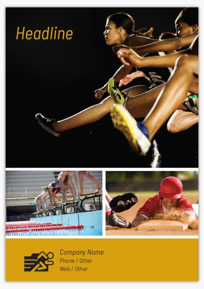 Design Preview for Design Gallery: Sports & Fitness Posters, A2 (420 x 594mm)