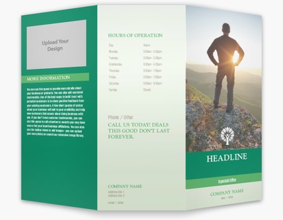 Design Preview for Holistic & Alternative Medicine Custom Brochures Templates, 8.5" x 11" Tri-fold