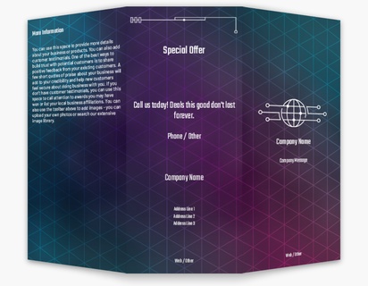 Design Preview for Design Gallery: Network Administration Custom Brochures, 8.5" x 11" Tri-fold
