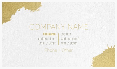 Design Preview for Design Gallery: Bags & Accessories Natural Textured Business Cards