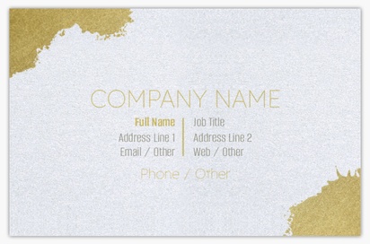 Design Preview for Design Gallery: Painting (Art) Pearl Business Cards