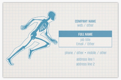Design Preview for Design Gallery: Therapy Metallic Business Cards
