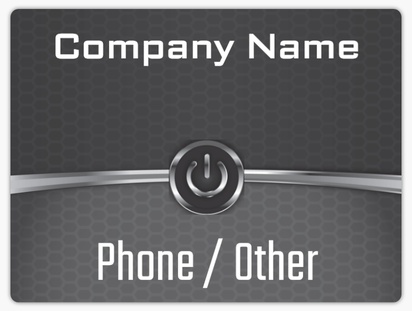Design Preview for Design Gallery: Technology Magnetic Car Signs, 22 x 29 cm